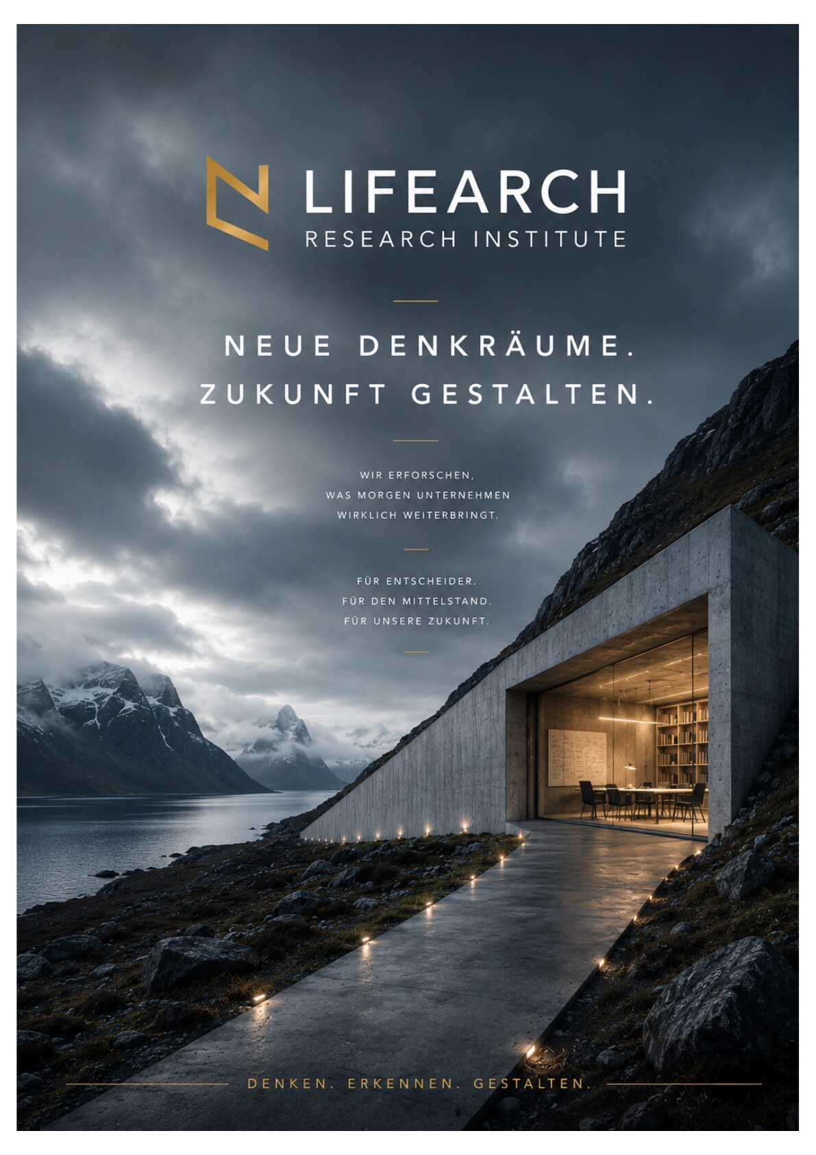 Titelseite der Broschüre EINBLICKE des Lifearch Research Institute