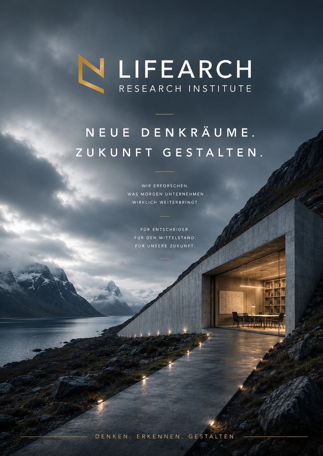 Lifearch Research Institute: Neue Denkräume. Zukunft gestalten.